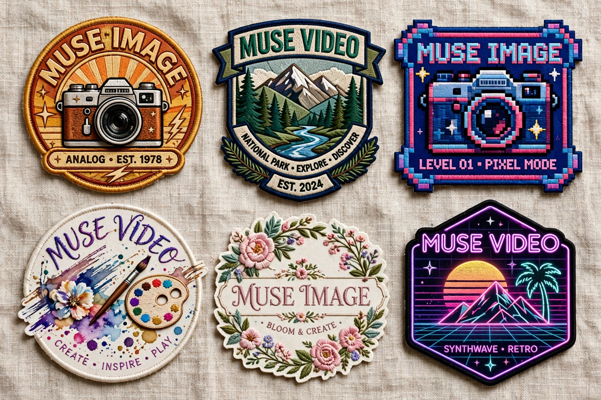 공식 Meta Muse Image QR 코드 생성 예시